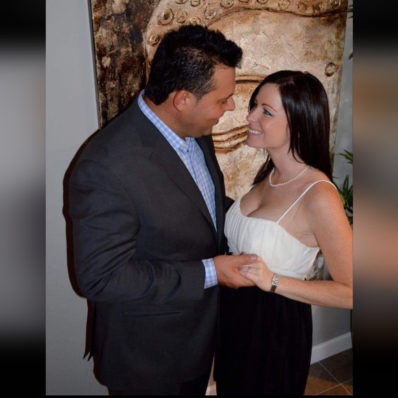 Black & White Cocktail Dress - Size 6 - Picture 4 of 4